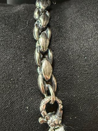 Pulsera Albert M. Plata Diseño Italiano