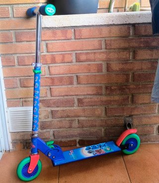Patinete 2 Ruedas PJ Mask Plegable