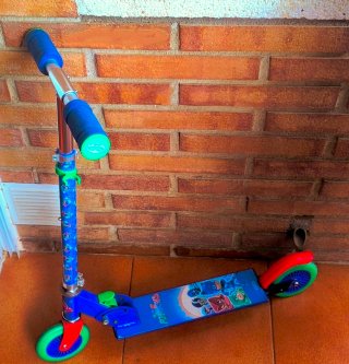 Patinete 2 Ruedas PJ Mask Plegable