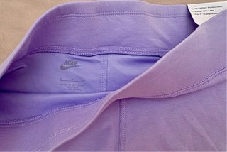 Nike Morado Corto Leggings Sin Estrenar