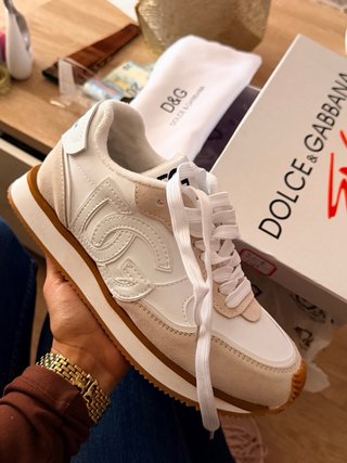 Zapatillas Dolce & Gabbana Beige/Blanco