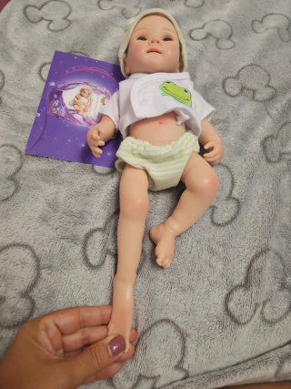 Muñeca bebé de silicona