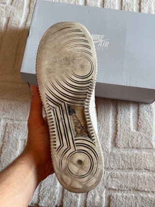 Nike Air Force 1 Bianche Tg.42.5 con Box