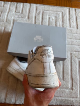Nike Air Force 1 Bianche Tg.42.5 con Box