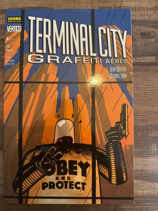Cómic Terminal City + Graffiti Aéreo colec. Comple