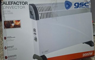 Calefactor Convector GSC Evolution 2000W