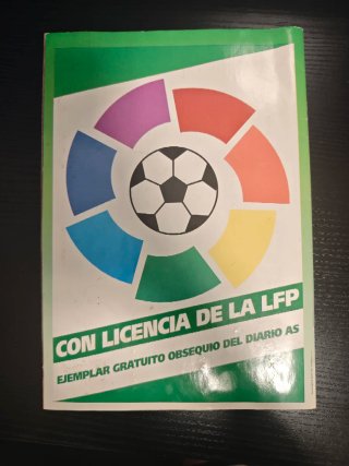 Álbum Liga 95/96 Diario AS - Casi Completo