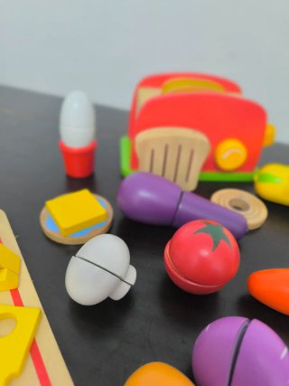 Juguetes de cocina madera