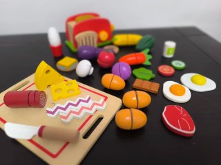 Juguetes de cocina madera