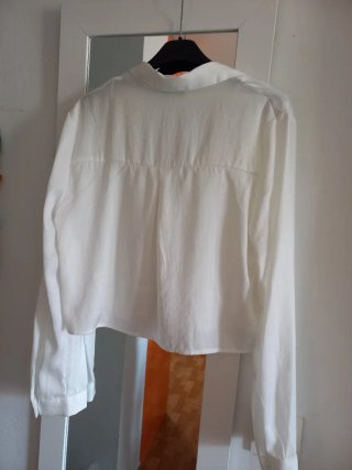 Camisa blanca mujer talla S