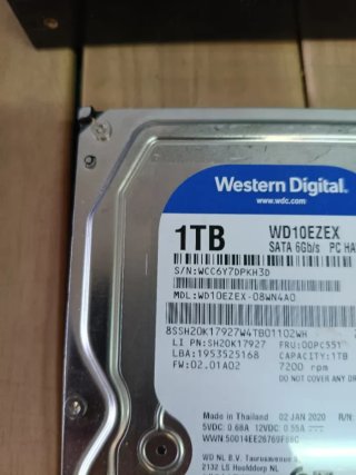 HDD WD Blue 1TB SATA 7200rpm