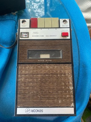 Radio Transistor Marrón Vintage