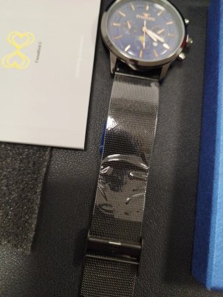 Reloj Unendlich U Morado y Plateado