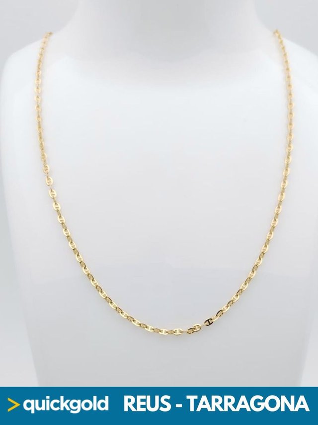 035-947 CADENA ORO 18K CALABROTE 60CM