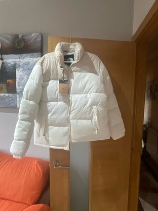 Cazadora The North Face Beige y Blanca