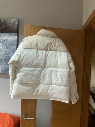 Cazadora The North Face Beige y Blanca