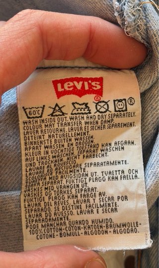 Jeans Levi's 501 Vintage W34