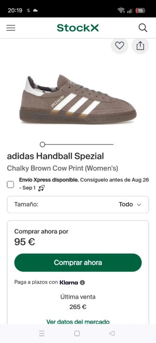 Adidas Spezial Animal Print Zapatillas Beige/Marró