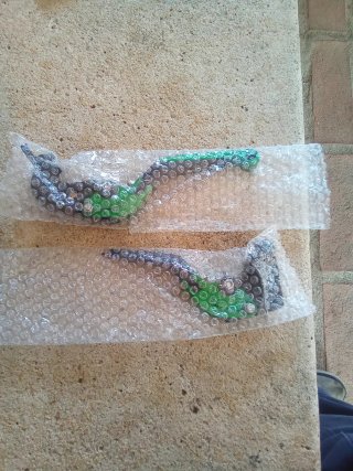 Manetas Verdes negro