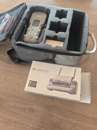Valigetta per Droni Professionale 750gr con Gancio Portaoggetti
