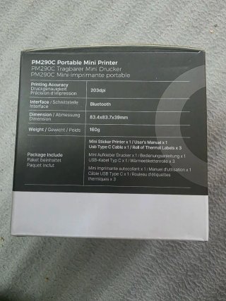 Mini Impresora Portátil PM290C