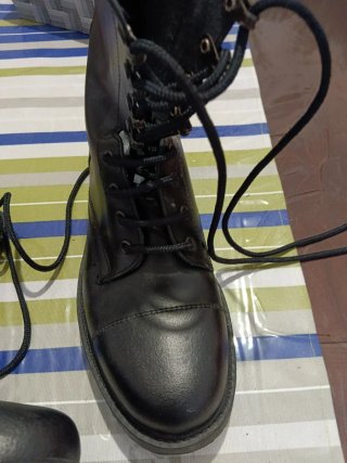 Botas militares negras talla 42
