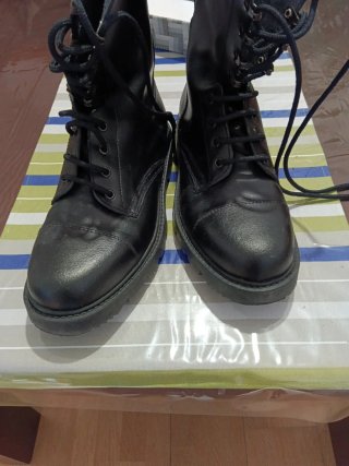 Botas militares negras talla 42