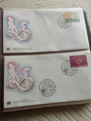 Álbum Postal ONU Administración Anual