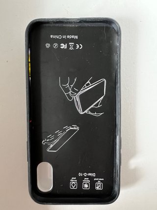 Custodia iPhone X con console retrò