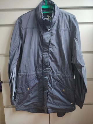 Parka Gas Mujer Talla 44 Azul