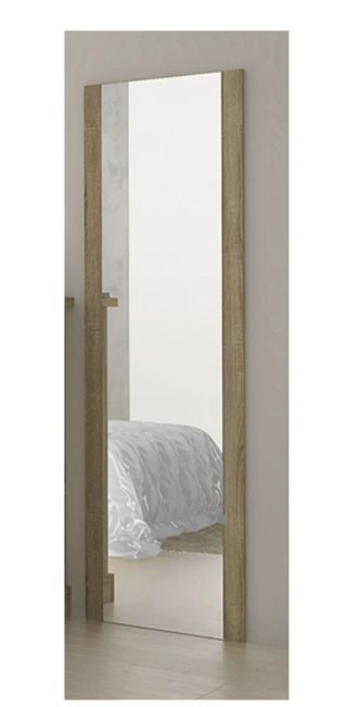 Espejo de pared madera y cristal. pago efectivo