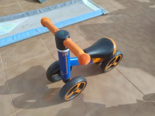 Mini Triciclo Patinete Infantil Azul