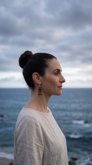 Pendientes Faro Negro