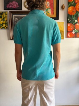 Polo Lacoste Turquesa Talla L