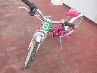 Bicicleta infantil rosa Btwin
