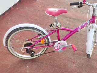 Bicicleta infantil rosa Btwin