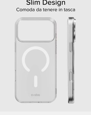 Cover iPhone 17 Pro Magsafe Trasparente