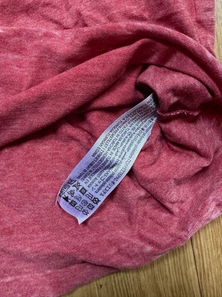 T-shirt Bershka XS Vermelha