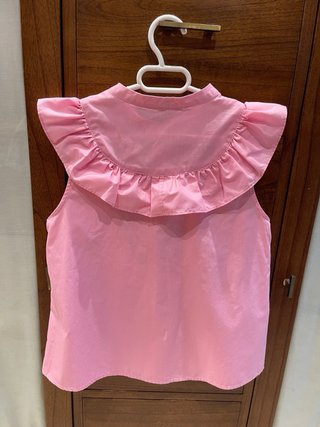 Blusa rosa volantes EASY WEAR