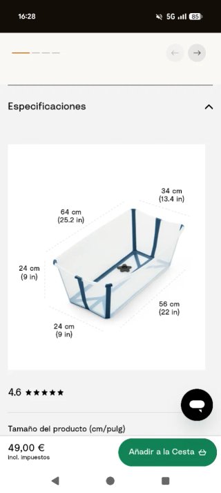 Bañera Stokke + Hamaca Bebé