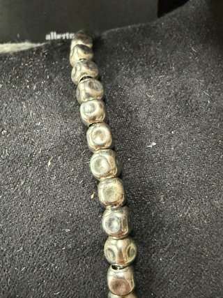 Pulsera Albert M. Plata 925 Italiana Elástica
