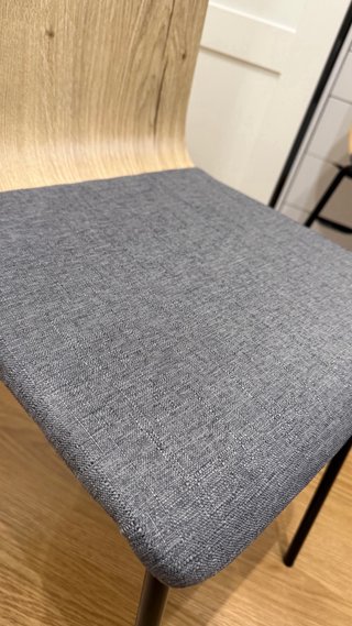 Conjunto 4 sillas de salón/comedor modernas