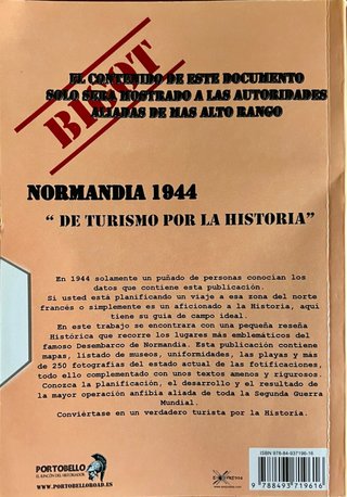 Libro Normandia 1944 De turismo por la historia