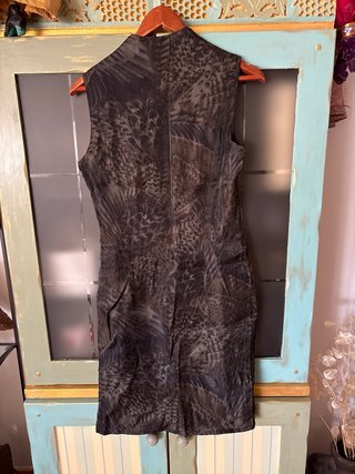 Vestido de fiesta estampado