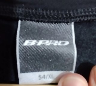 Sudadera B-PRO Hombre XL Negra y Roja