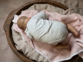 Muñeca Reborn Vinilo Cuerpo Tela