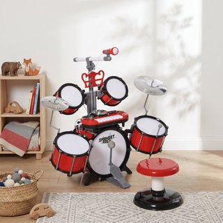 Conjunto de Batería para Niños con Instrumentos Mu