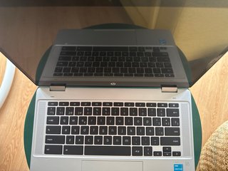 HP Chromebook Plateado