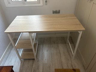 Mesa Escritorio Colón Blanca 110cm