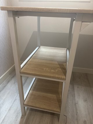 Mesa Escritorio Colón Blanca 110cm